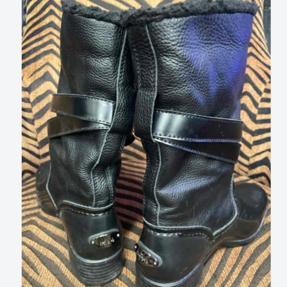 Black Coach Boots - Picture 6 of 6